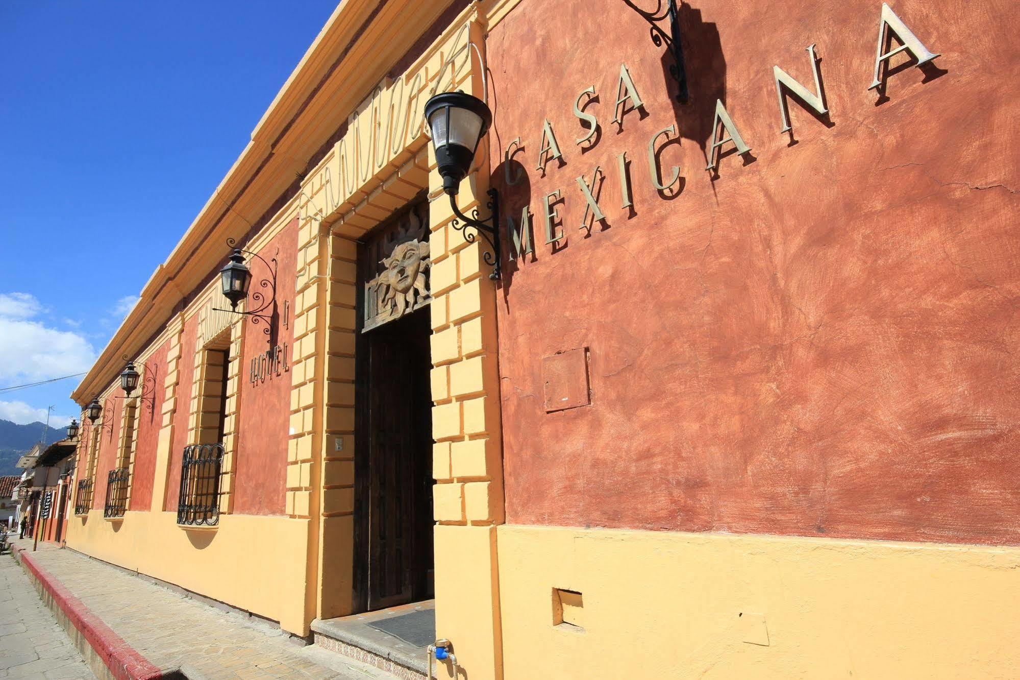 Hotel Casa Mexicana ซานกริสโตบัล เด ลาสกาซาส ภายนอก รูปภาพ